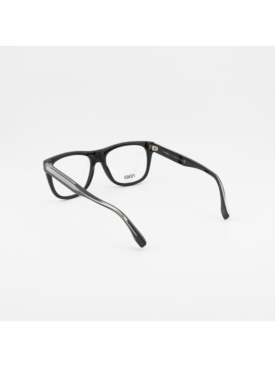 Fendi FE50070I 001 Eyeglasses Black 54mm Square Frame main image 9